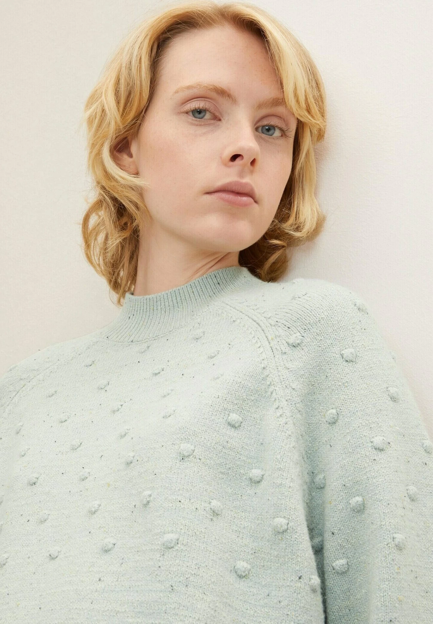 TOM TAILOR Denim Pullover - Soft Greyish Green – Image 4