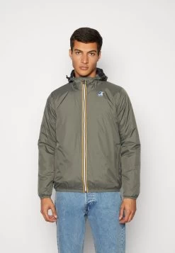 K-Way Le Vrai Claude Unisex - Veste Mi-Saison - Green Blackish