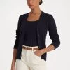 Katsaj Long Sleeve Cardigan - Gilet - Navy