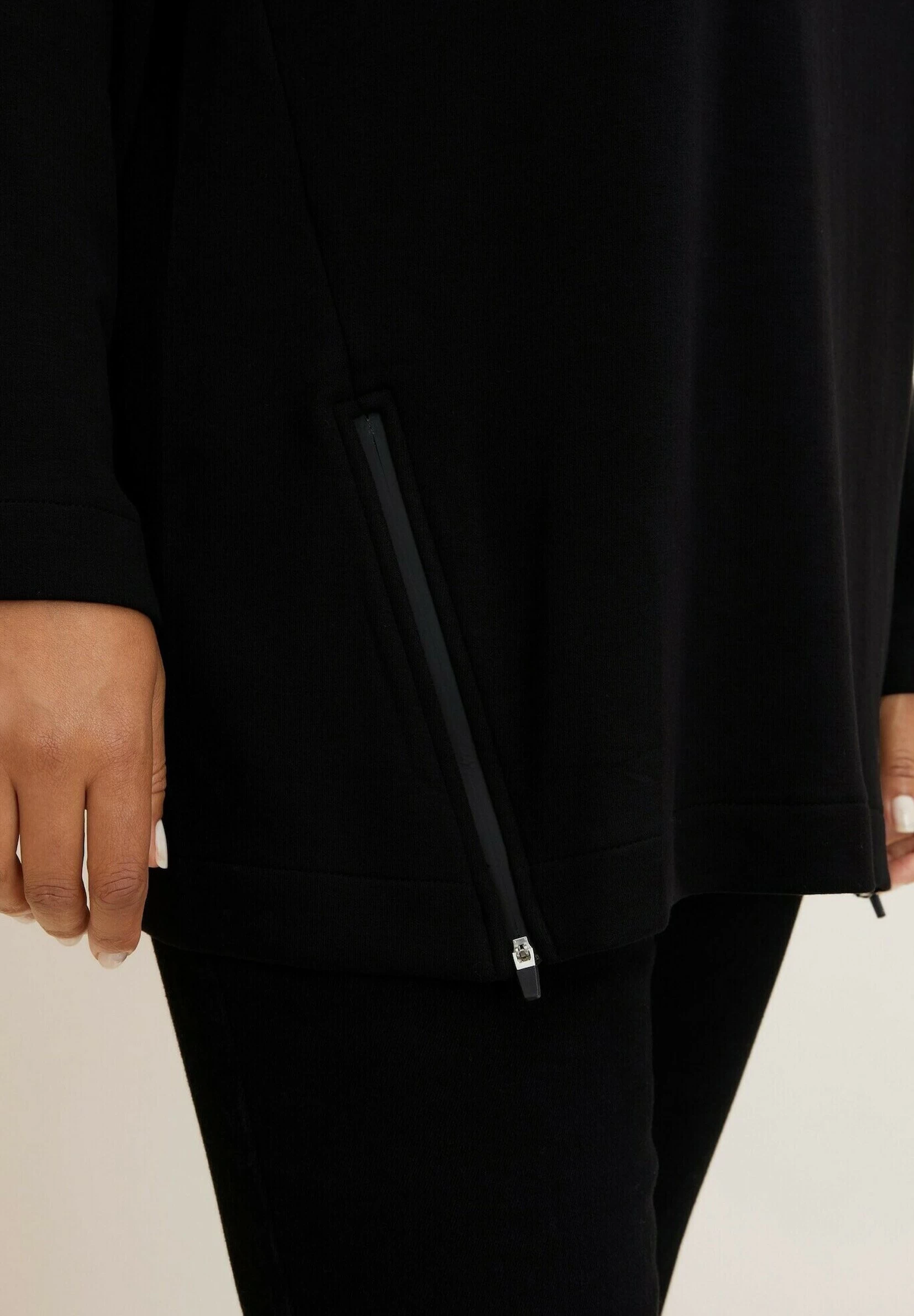 Tom Tailor Mit Stehkragen - Sweatshirt - Deep Black – Image 4