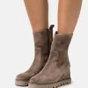 Unisa Leticia - Bottines Compensées - Taupe