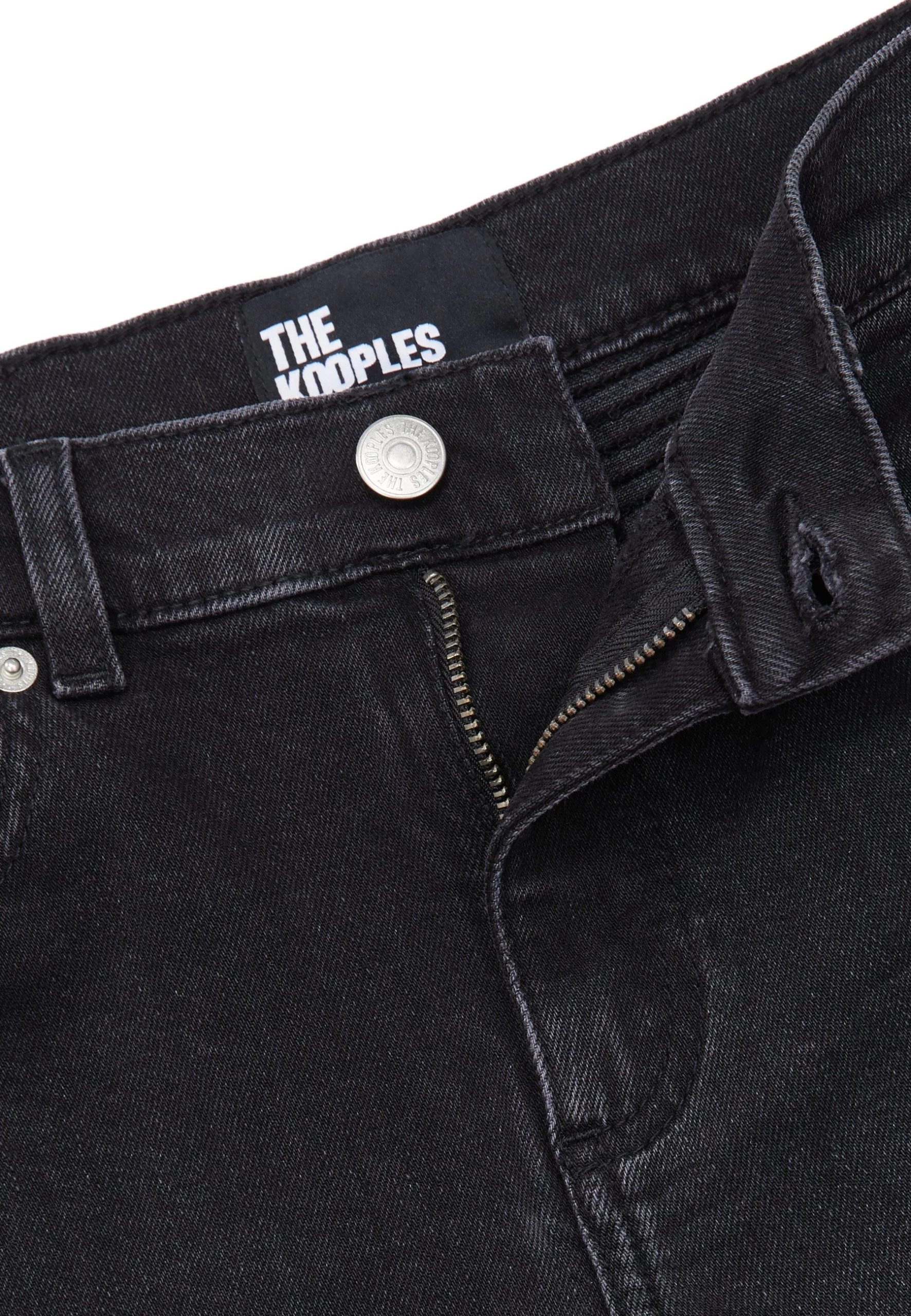 THE KOOPLES Jean Slim - Black Washed – Image 2