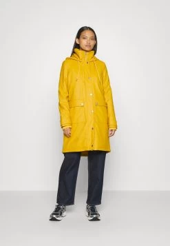 Tom Tailor Padded Raincoat - Parka - Golden Pumpkin