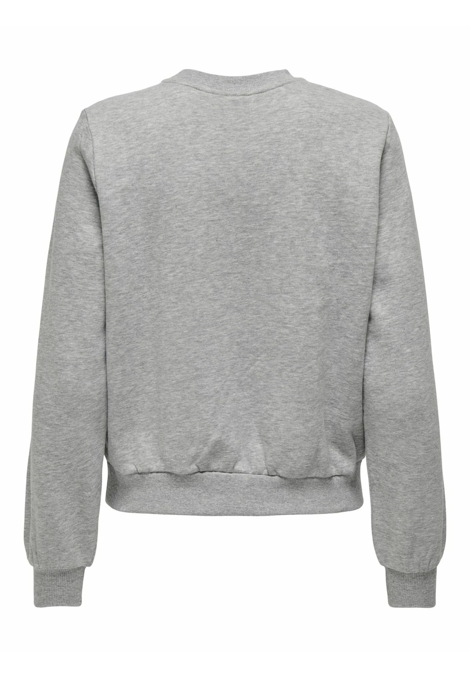 ONLY Besticktes - Sweatshirt - Light Grey Melange – Image 6