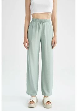 DeFacto Straight Fit - Pantalon Classique - Green