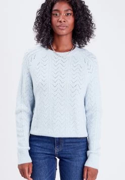 Mit Langen Ärmeln - Pullover - Bleu Ciel