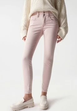 Secret Push In - Jeans Skinny - Rosa