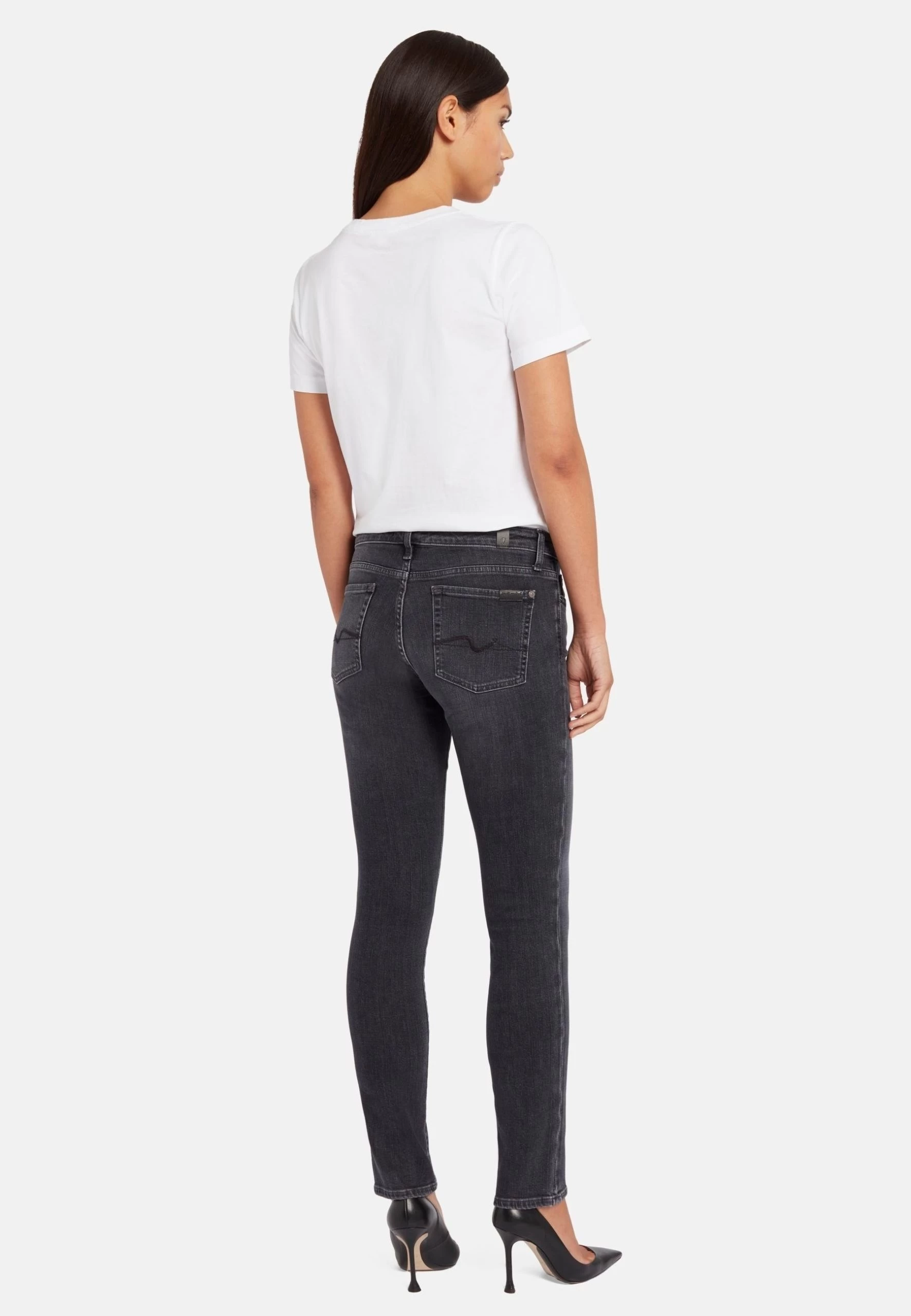 7 For All Mankind Pyper - Jeans Skinny - Grey – Image 3