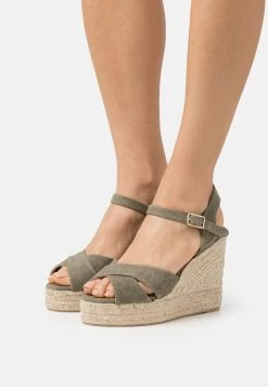 Castañer Blaudell 8Ed 002 - Sandales À Talons Hauts - Olive