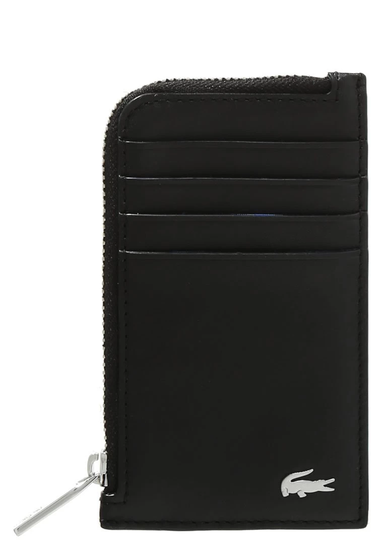 Lacoste Zip Credit Card Holder - Portefeuille - Black