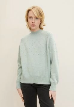 TOM TAILOR Denim Pullover - Soft Greyish Green