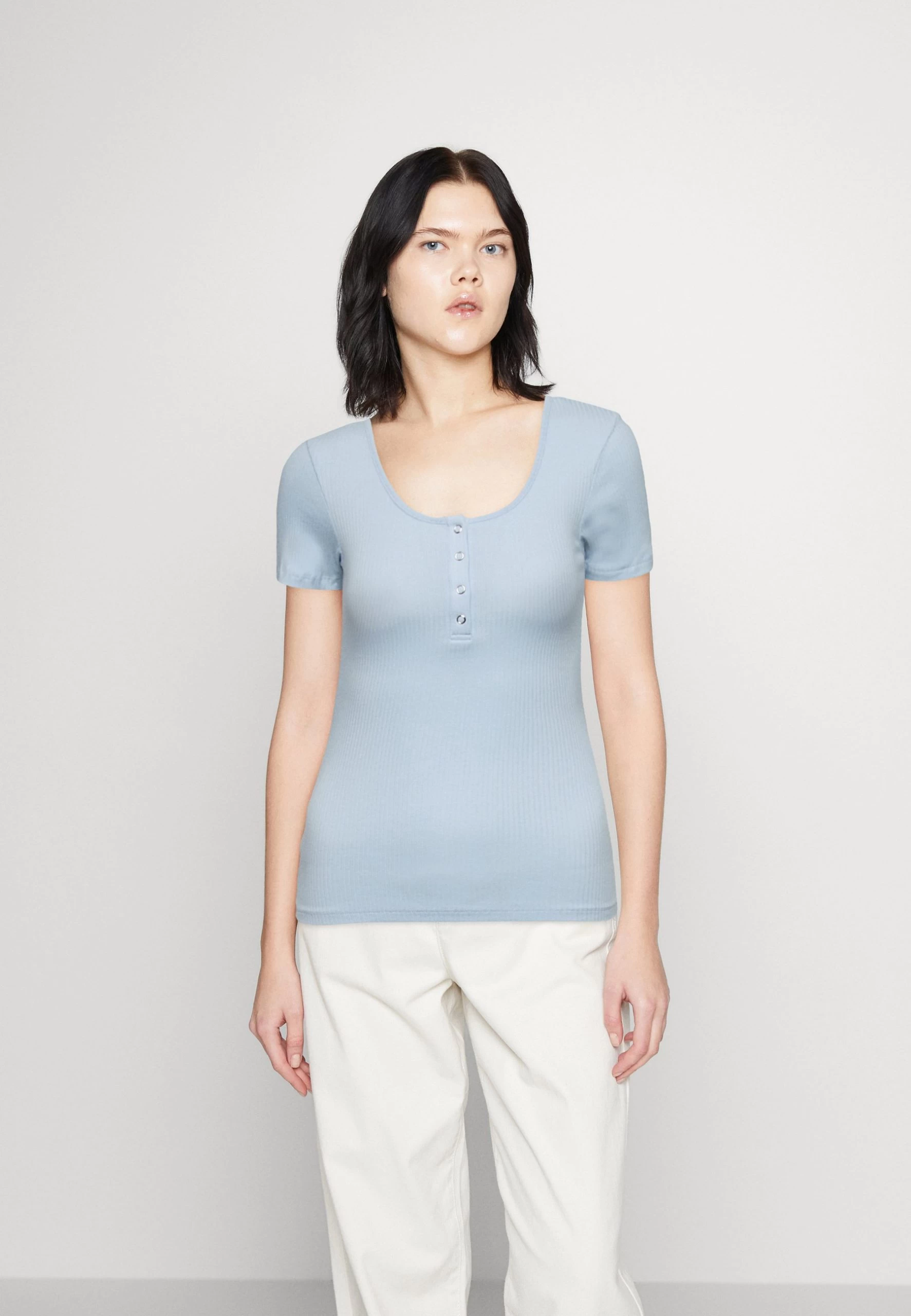 Pieces Pckitte - T-Shirt Basique - Kentucky Blue