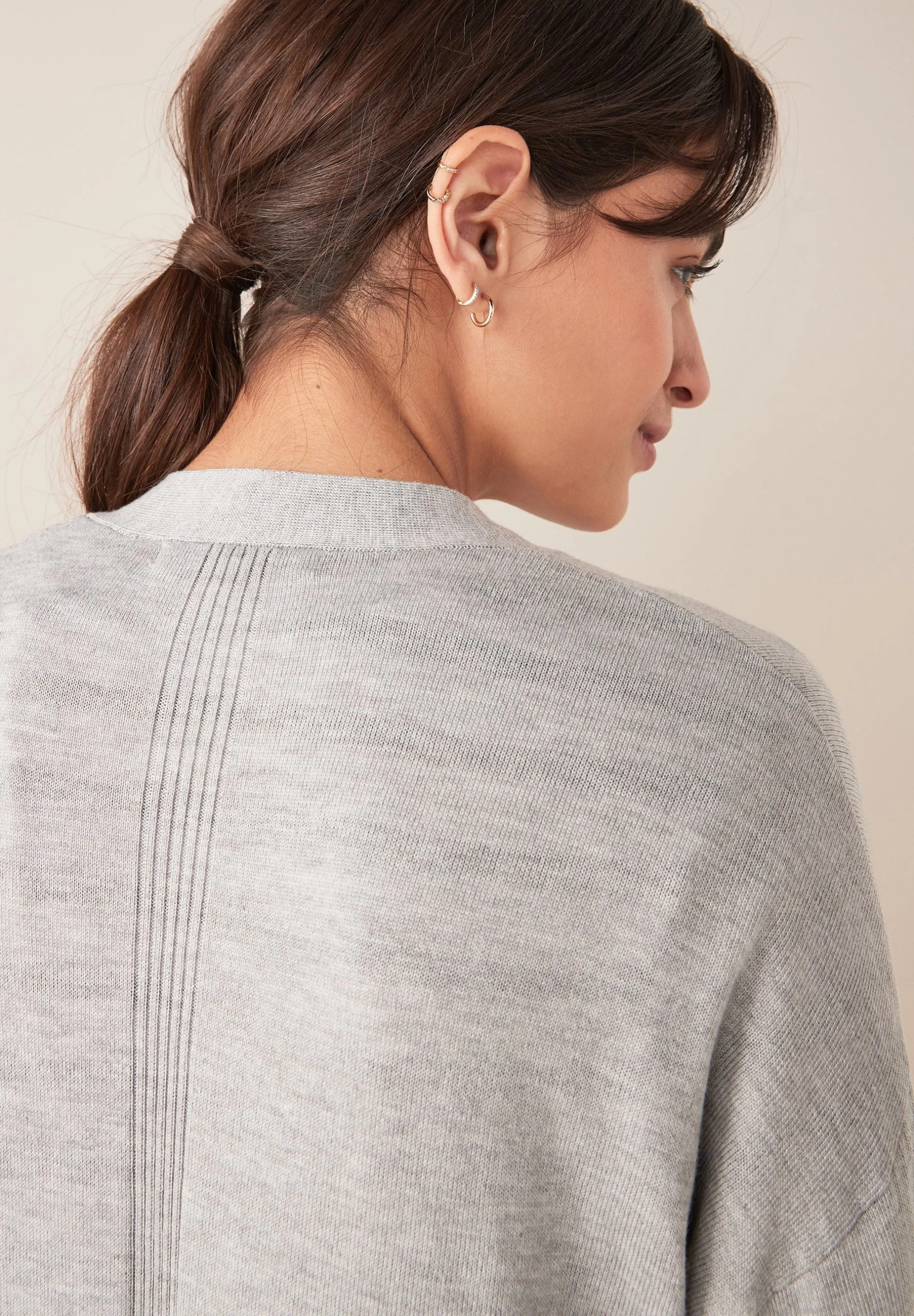 Next Longline - Gilet - Grey – Image 3