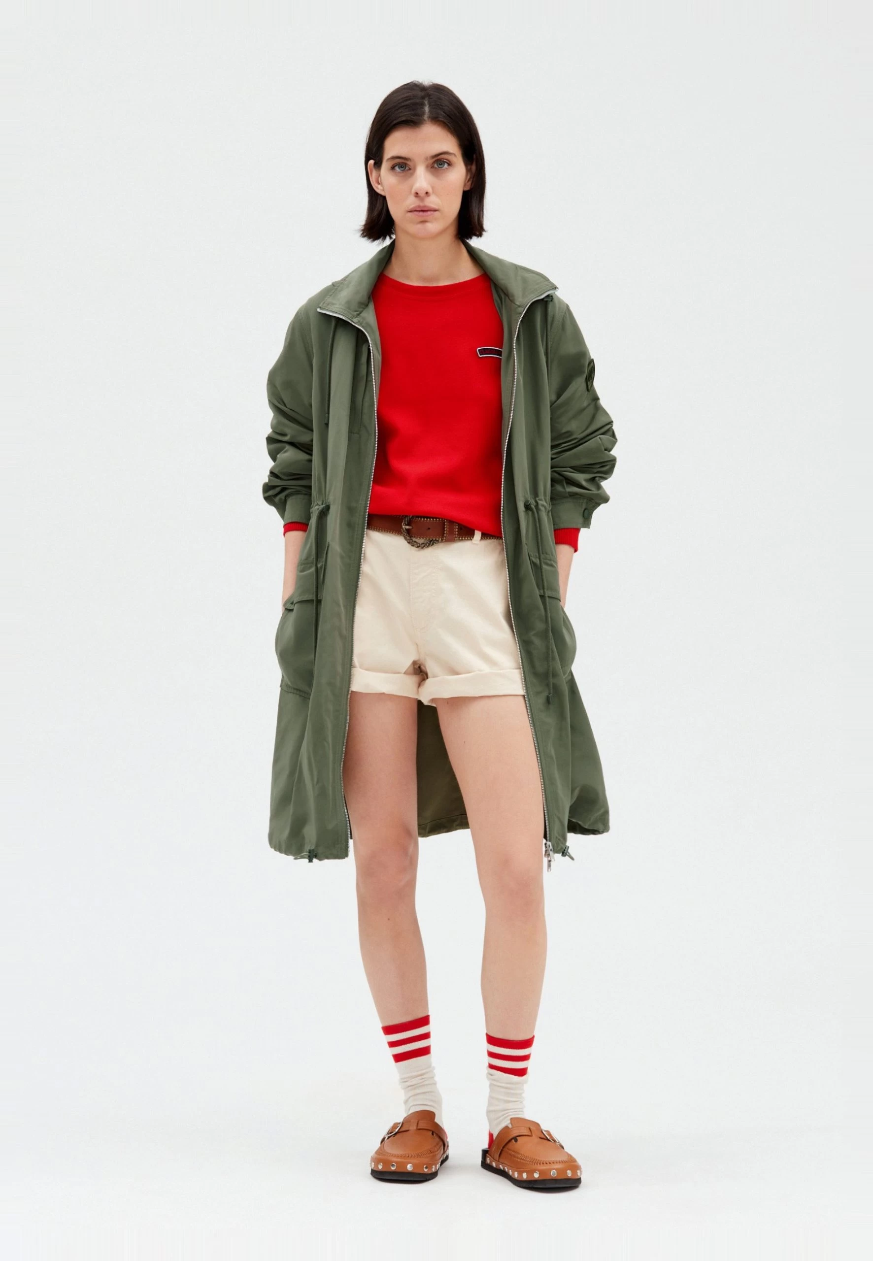 CLAUDIE PIERLOT Gadget - Parka - Kaki – Image 2