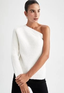 DeFacto Regular Fit - Pullover - Ecru