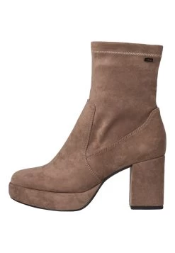 S.Oliver Bottines À Plateau - Taupe