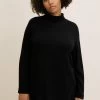 Tom Tailor Mit Stehkragen  - Sweatshirt - Deep Black