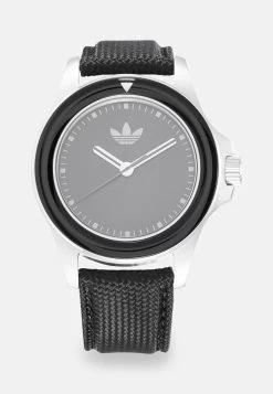 Adidas Originals Expression One Unisex - Montre - Black/Silver-Coloured
