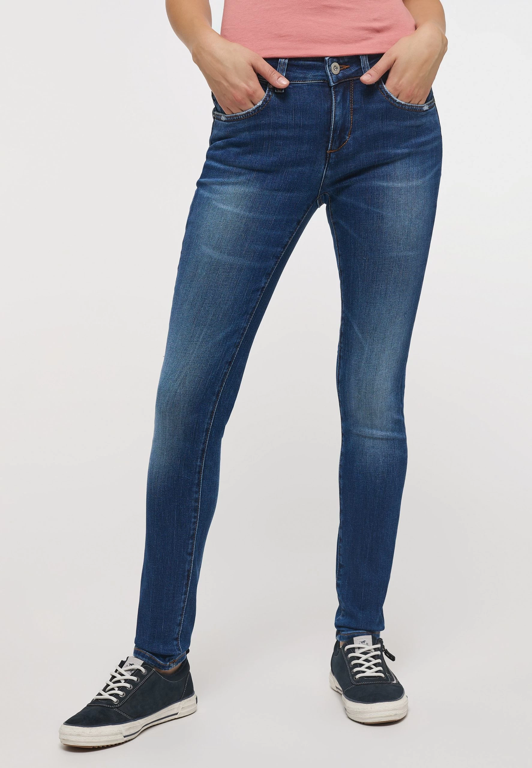 Mustang Quincy - Jeans Skinny - Blau