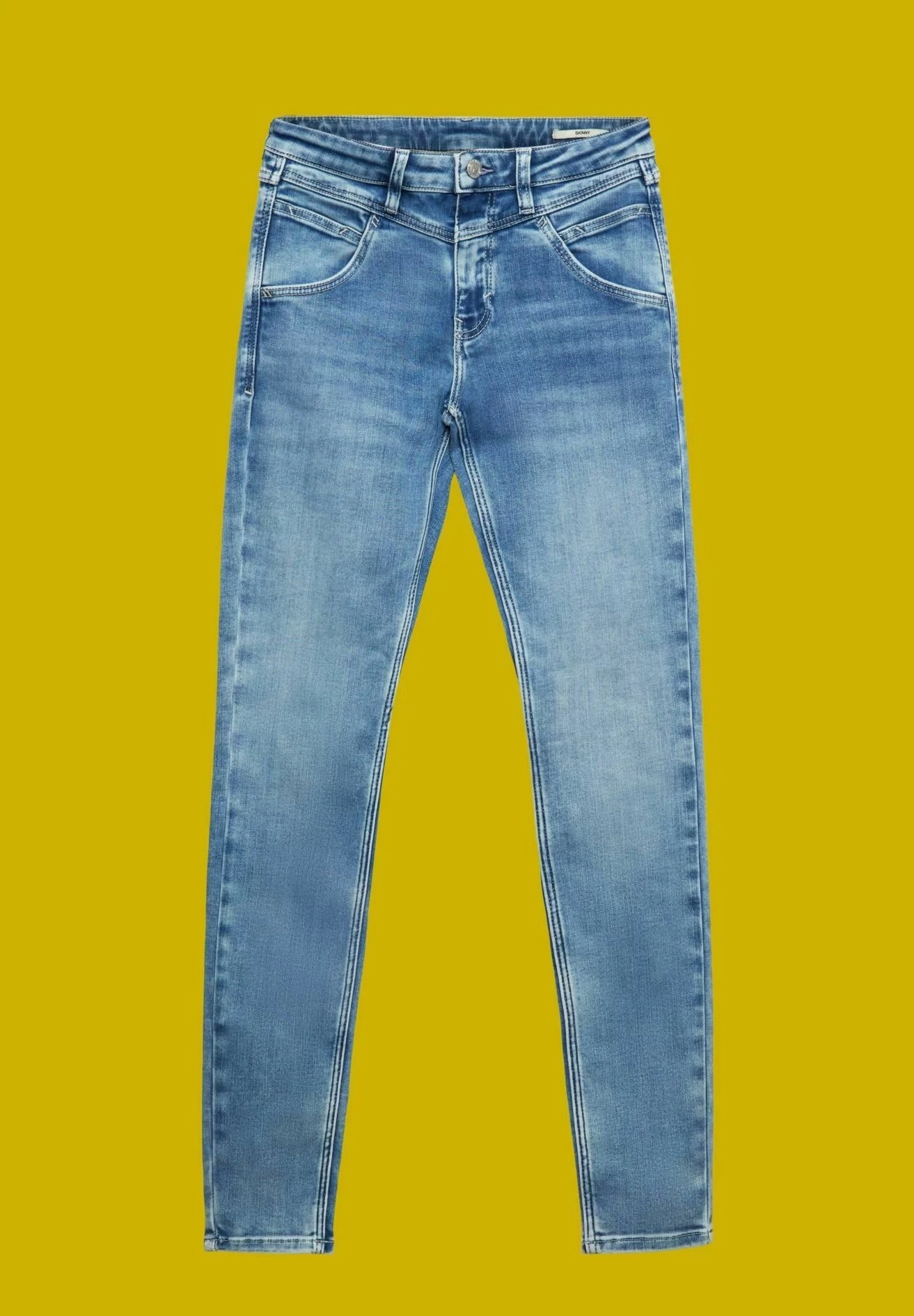 ESPRIT Aus Nachhaltiger - Jeans Skinny - Blue Light Washed – Image 7