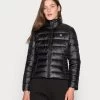 Calvin Klein Jeans Back Logo Elastic Moto Jacket - Veste D'Hiver - Black