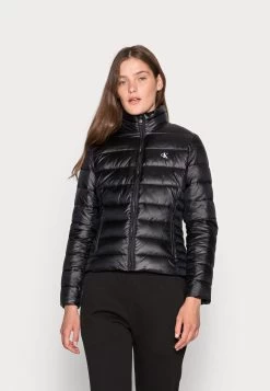 Calvin Klein Jeans Back Logo Elastic Moto Jacket - Veste D'Hiver - Black