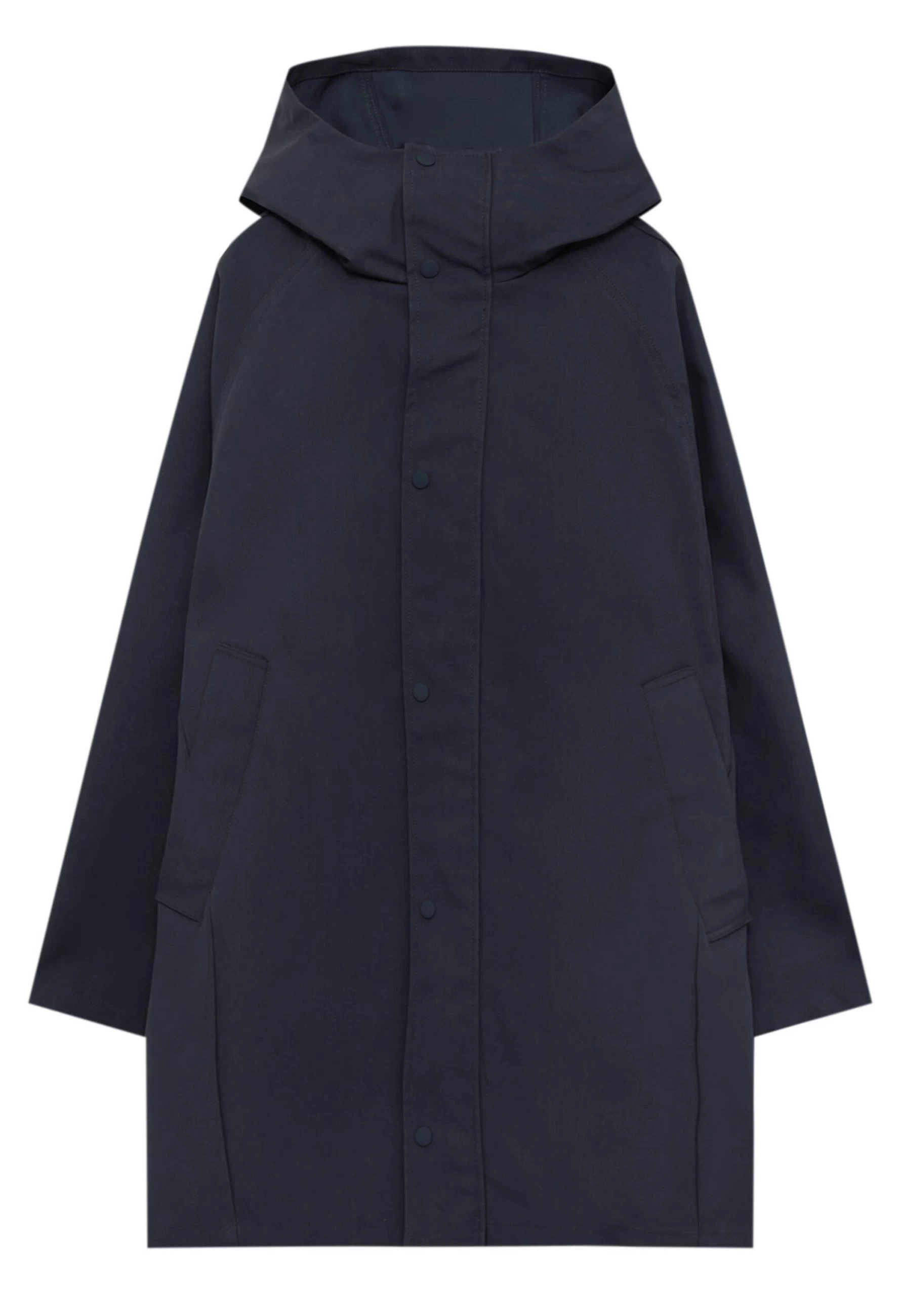 PULL & BEAR Parka - Dark Blue – Image 8