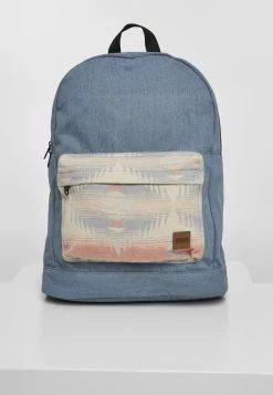 Urban Classics Accessoires Inka Backpack Denim - Sac À Dos - Blue/Multicolor