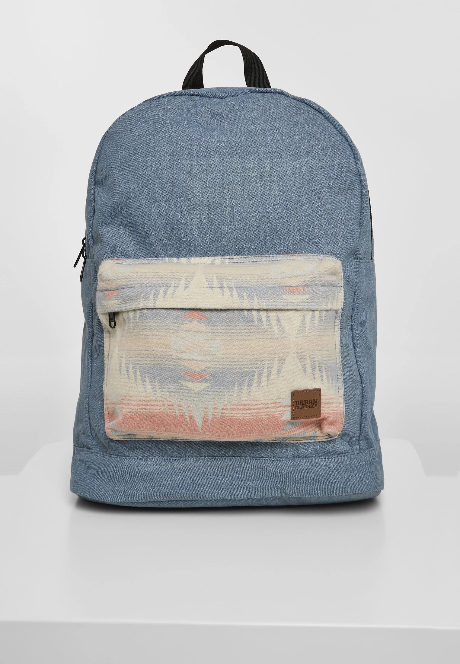 Urban Classics Accessoires Inka Backpack Denim - Sac À Dos - Blue/Multicolor