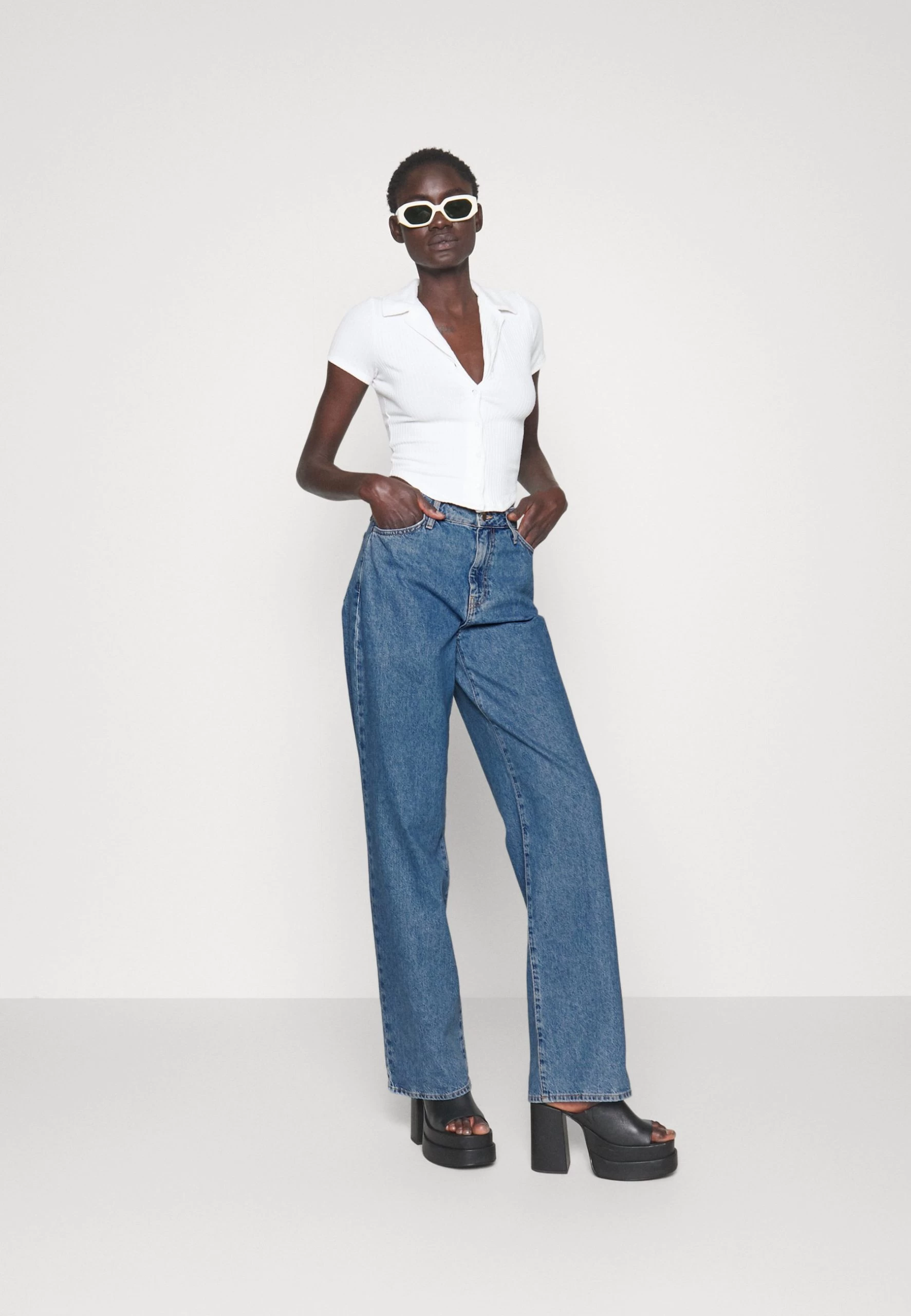 Jean Boyfriend - Light Blue Denim – Image 2