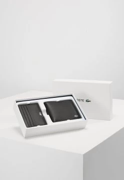 Lacoste Billfold Coin Box Set - Portefeuille - Black