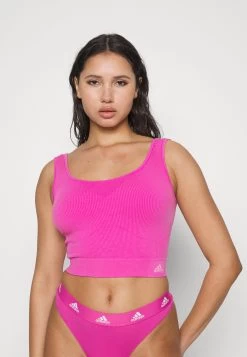 Adidas Sportswear Cropped - Brassière - Red Berry