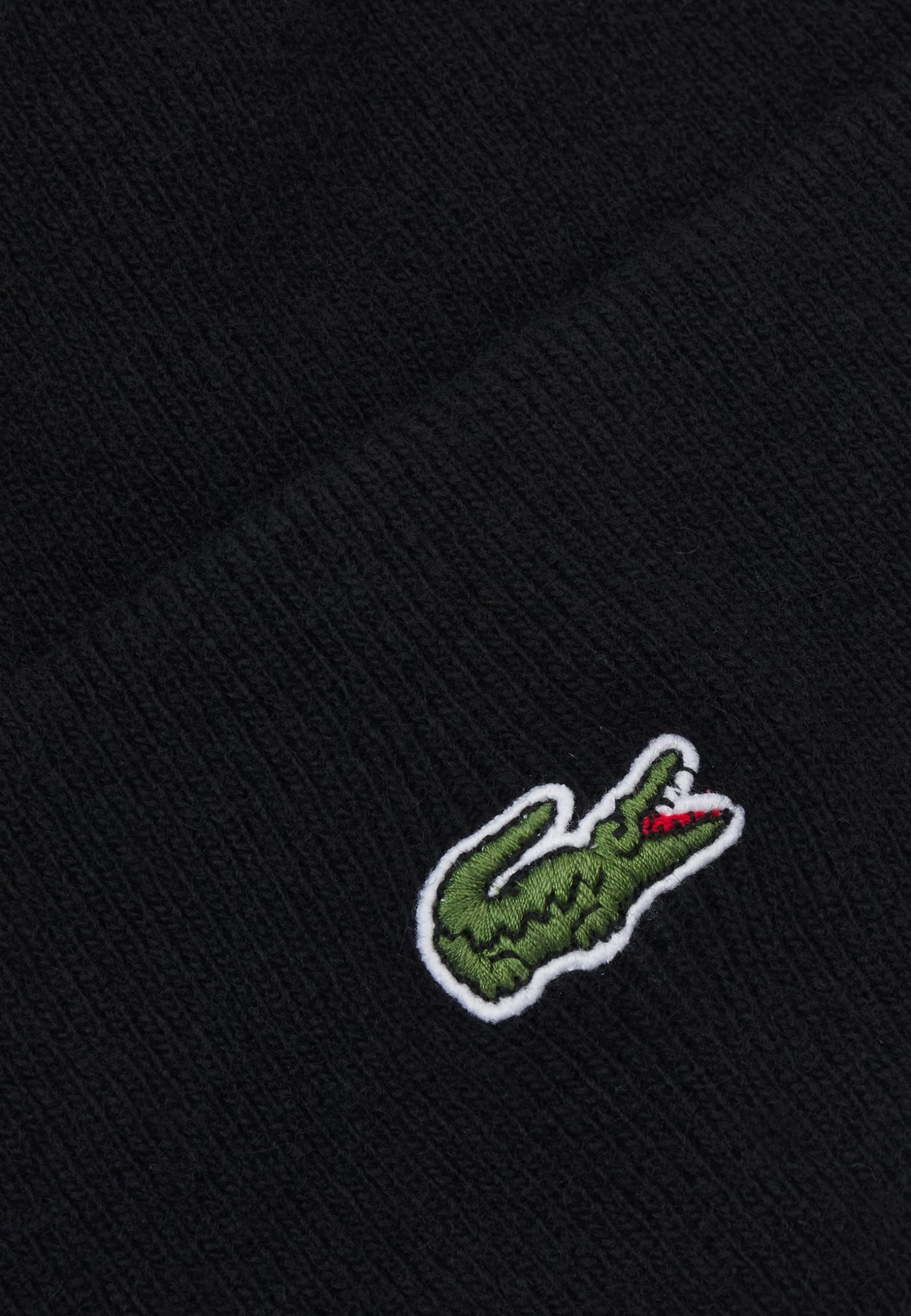 Lacoste Unisex - Bonnet - Black – Image 3