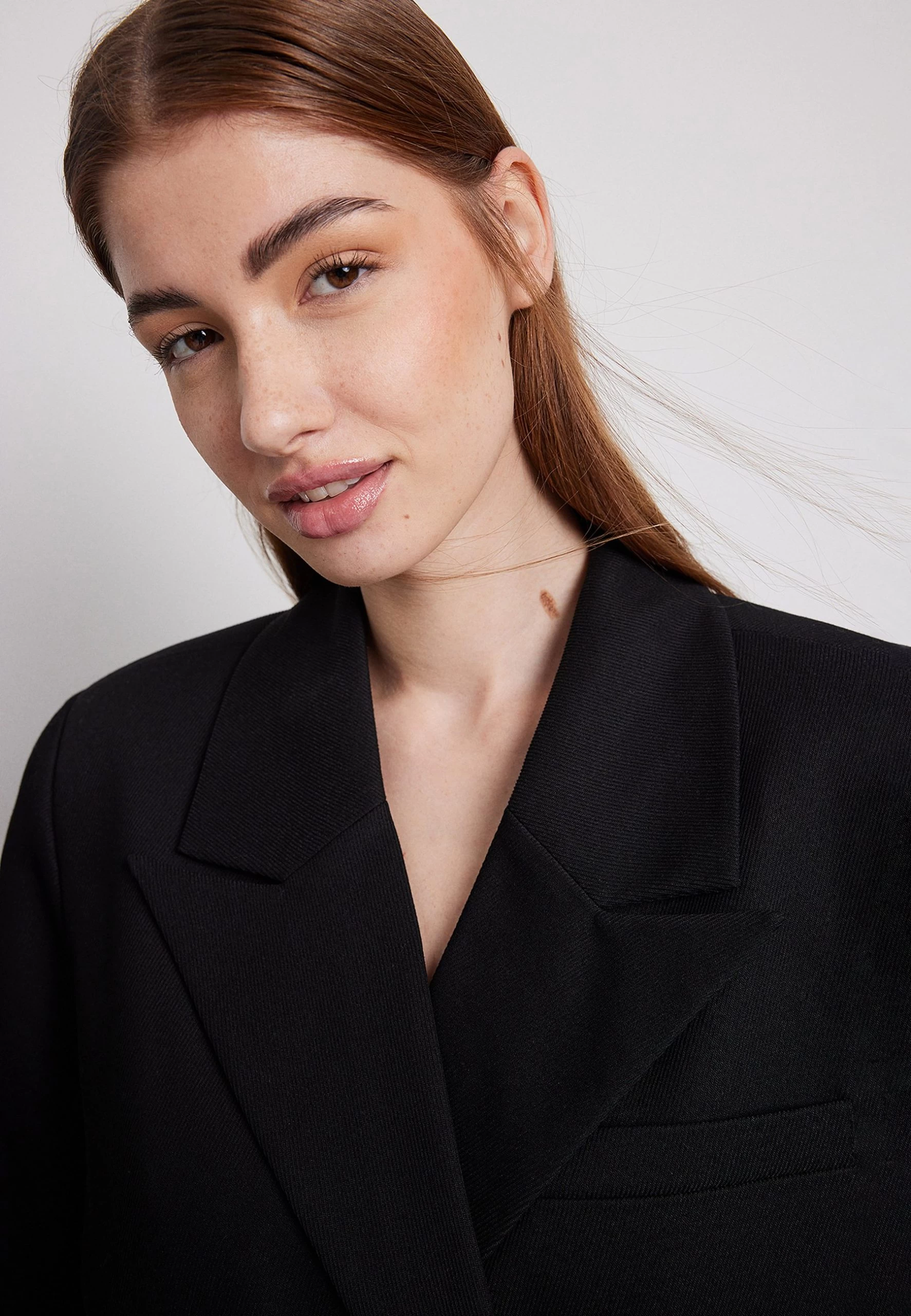 NA-KD Double Breasted Classic Coat - Manteau Classique - Black – Image 6