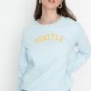 Trendyol Sweatshirt - Blue