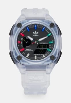 Adidas Originals City Tech One Unisex - Montre À Affichage Digital - Transparent