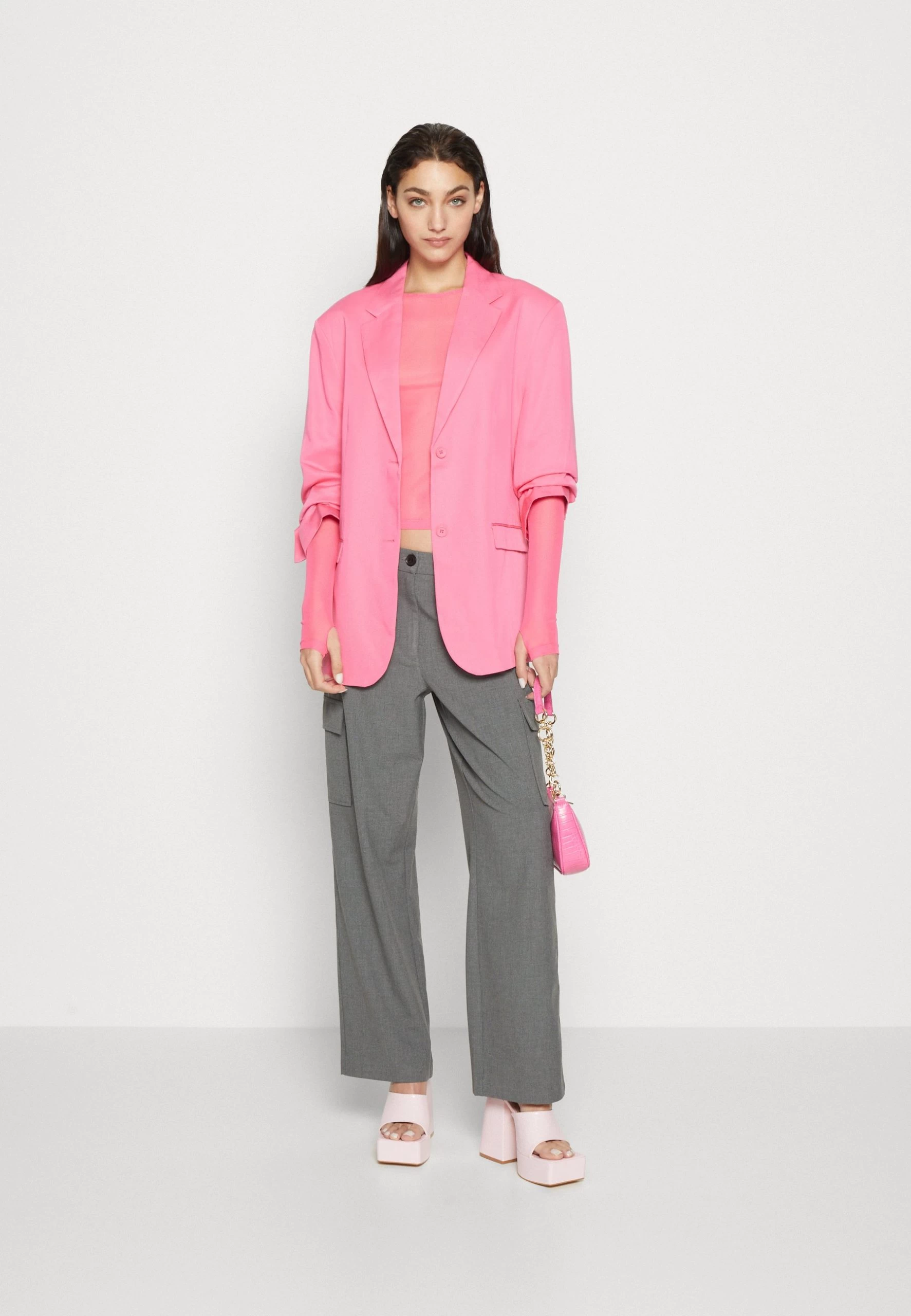 Monki Blazer - Pink – Image 2