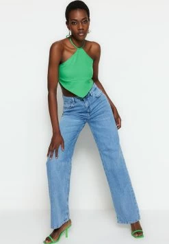 Trendyol Gewoontjes - Jean Flare - Blue