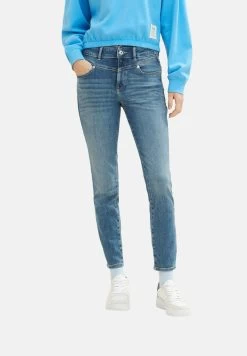 TOM TAILOR Denim Janna Extra - Jean Slim - Used Mid Stone Blue Denim