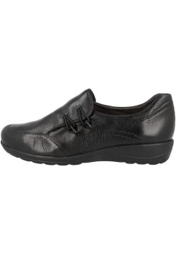 Caprice Mocassins - Black Nappa