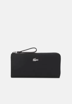 Lacoste Slim Zip Wallet - Portefeuille - Noir