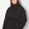 BERSHKA Manteau D'Hiver - Black