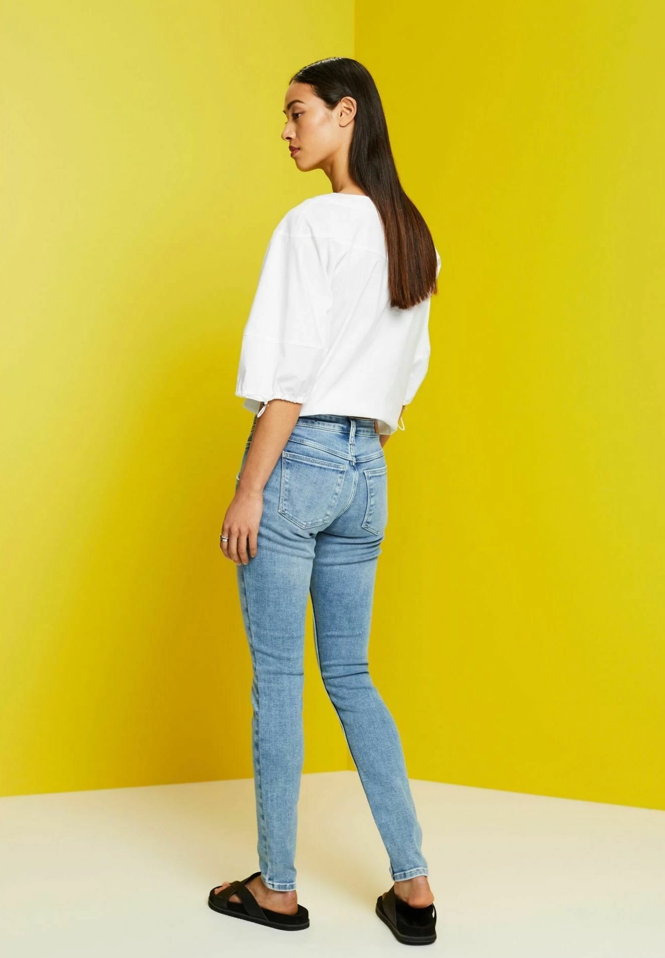 ESPRIT Aus Nachhaltiger - Jeans Skinny - Blue Light Washed – Image 5