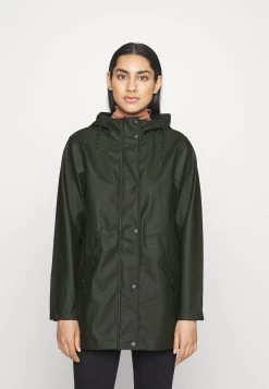 Vero Moda Petite Vmmalou Coated Jacket - Veste Imperméable - Peat