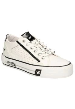 Mustang Baskets Basses - Black White