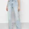 NA-KD Full Length - Jean Boyfriend - Light Blue