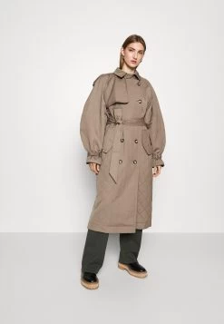 ELLEME Quilted - Trench - Brown