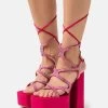 Steve Madden Champagne - Sandales À Plateforme - Pink