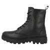 Palladium Pallatrooper Off Lth - Bottines À Plateau - Black/Black