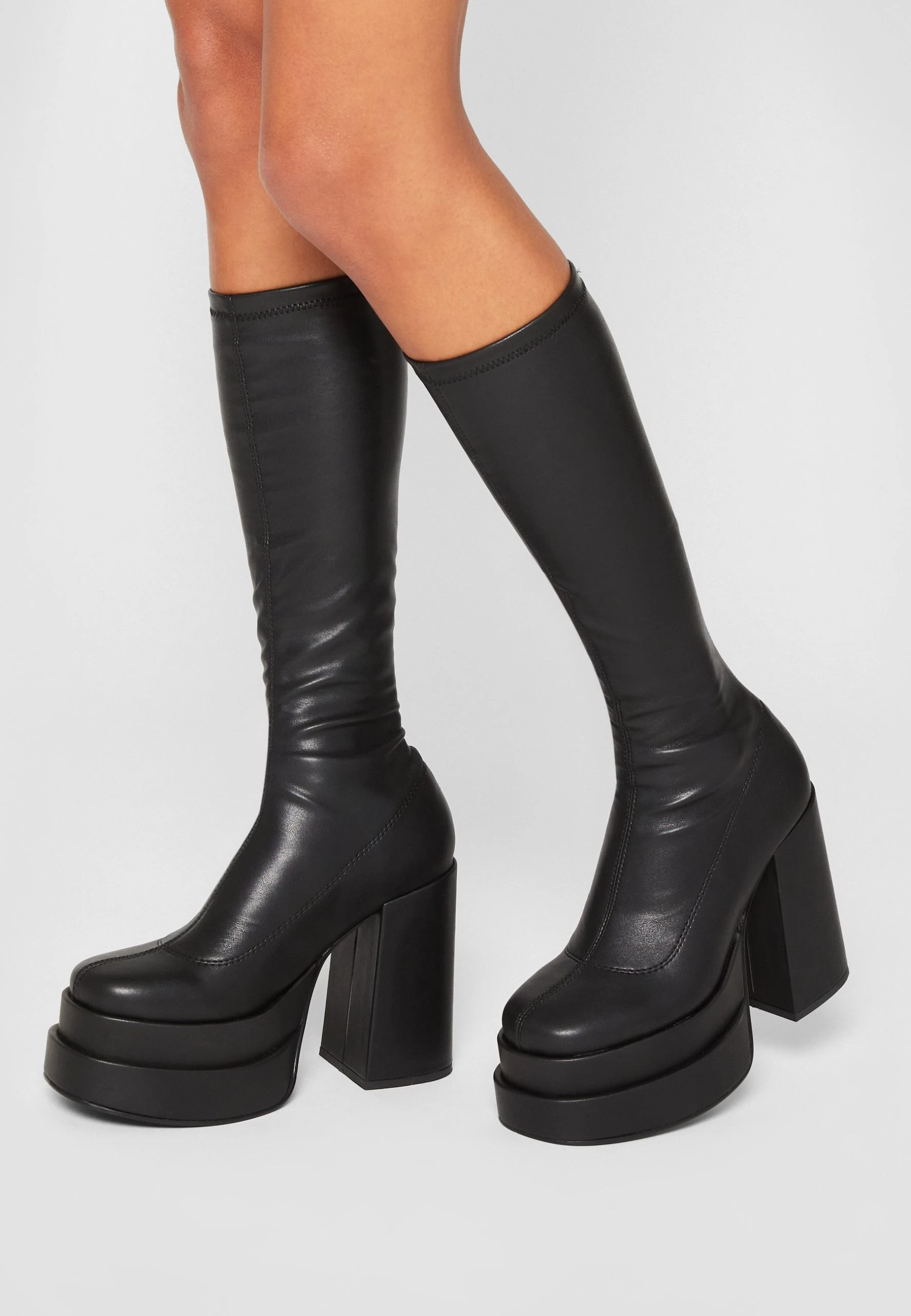 Steve Madden Cypress - Bottes À Plateau - Black – Image 4